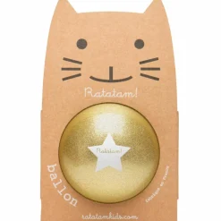 Ballon paillettes Or (15 cm)