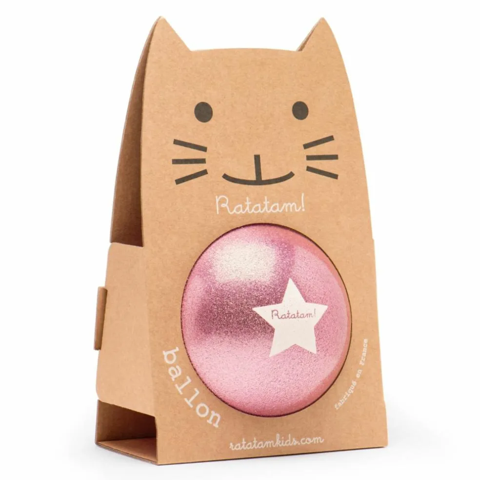 Ballon paillettes Rose (22 cm)