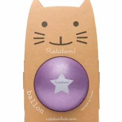 Ballon paillettes Violet (15 cm)