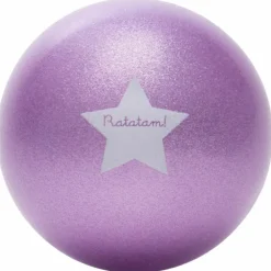 Ballon paillettes Violet (15 cm)
