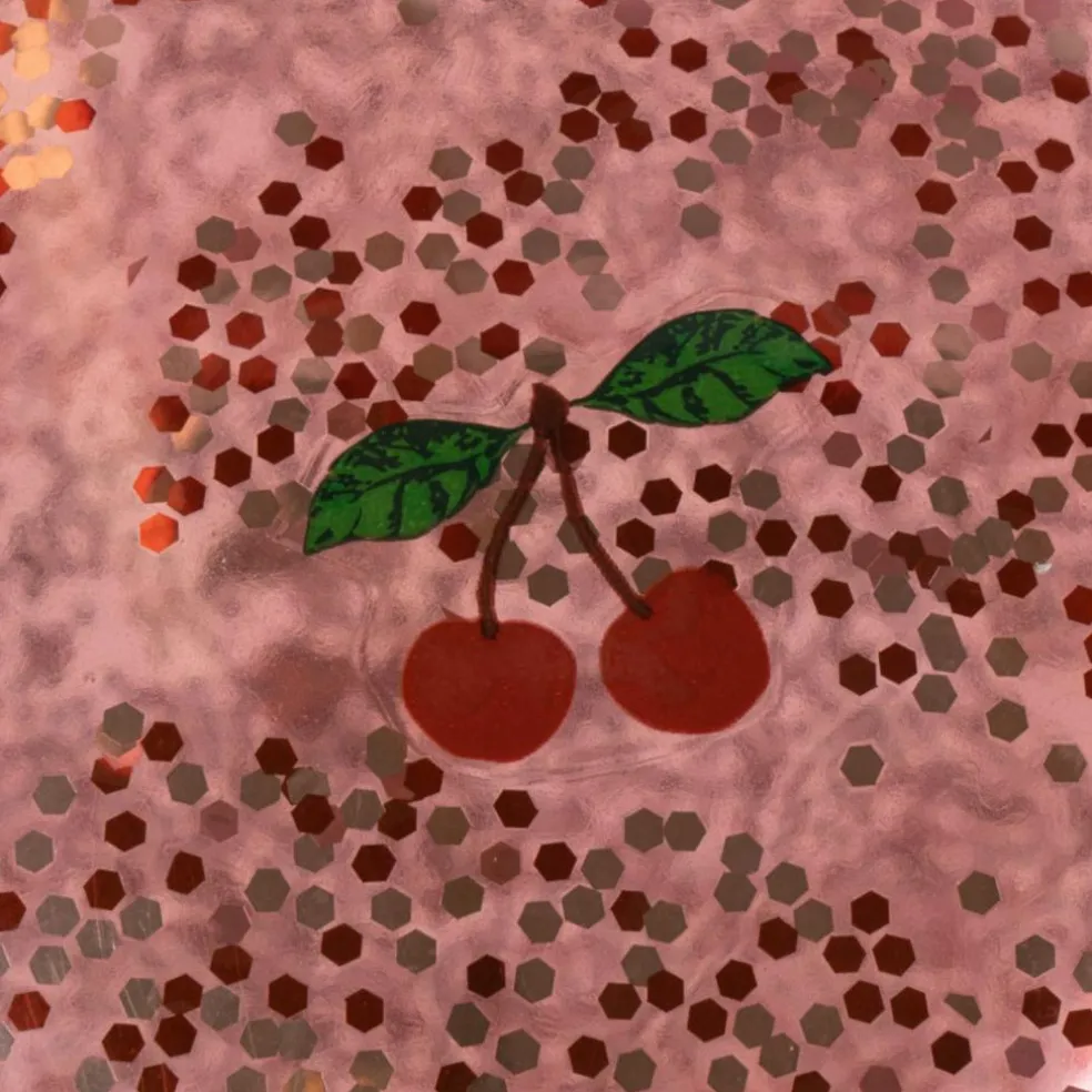 Ballon sauteur à paillettes Cherry
