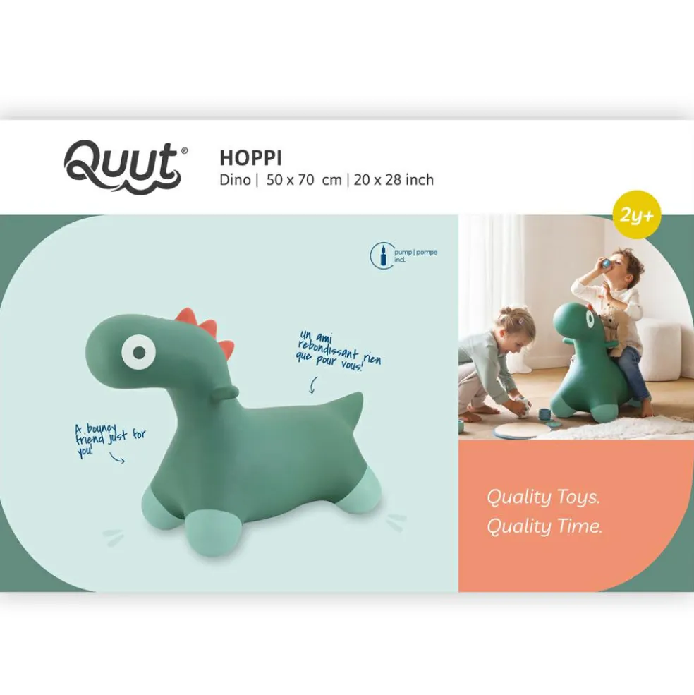 Ballon sauteur Hoppi Vert Jardin