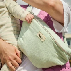 Banane à langer Sorbet menthe en coton irisé