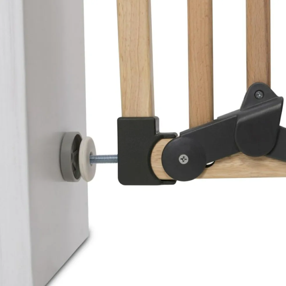 Barrière de porte à pressions Naturel (68 à 102 cm)