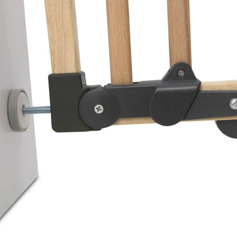 Barrière de porte à pressions Naturel (68 à 102 cm)