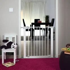 Barrière de sécurité auto close métal blanc