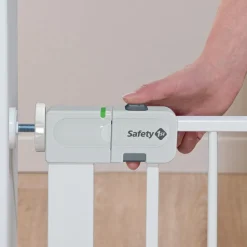 Barrière de sécurité auto close métal blanc