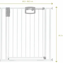 Barrière de sécurité Easylock Plus pour porte (120 à 128 cm)