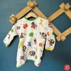 Bavoir à manches Elmer