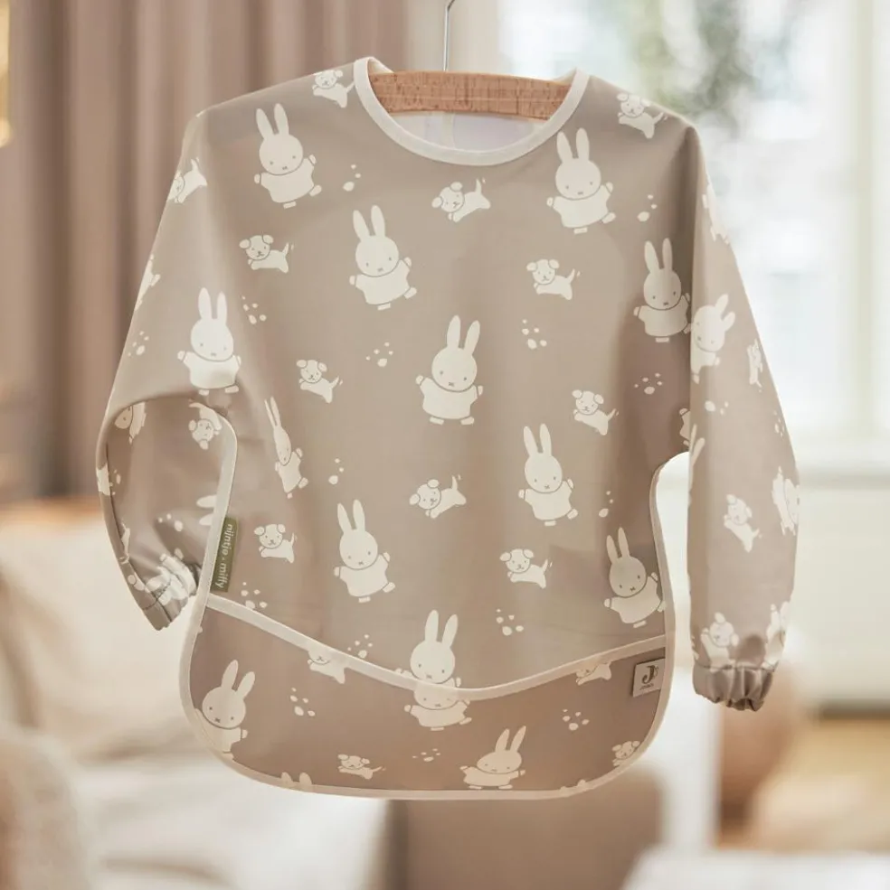 Bavoir à manches imperméable Miffy Snuffy Olive Green