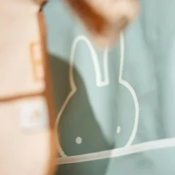 Bavoir à manches imperméable Miffy Peekaboo Sea Green