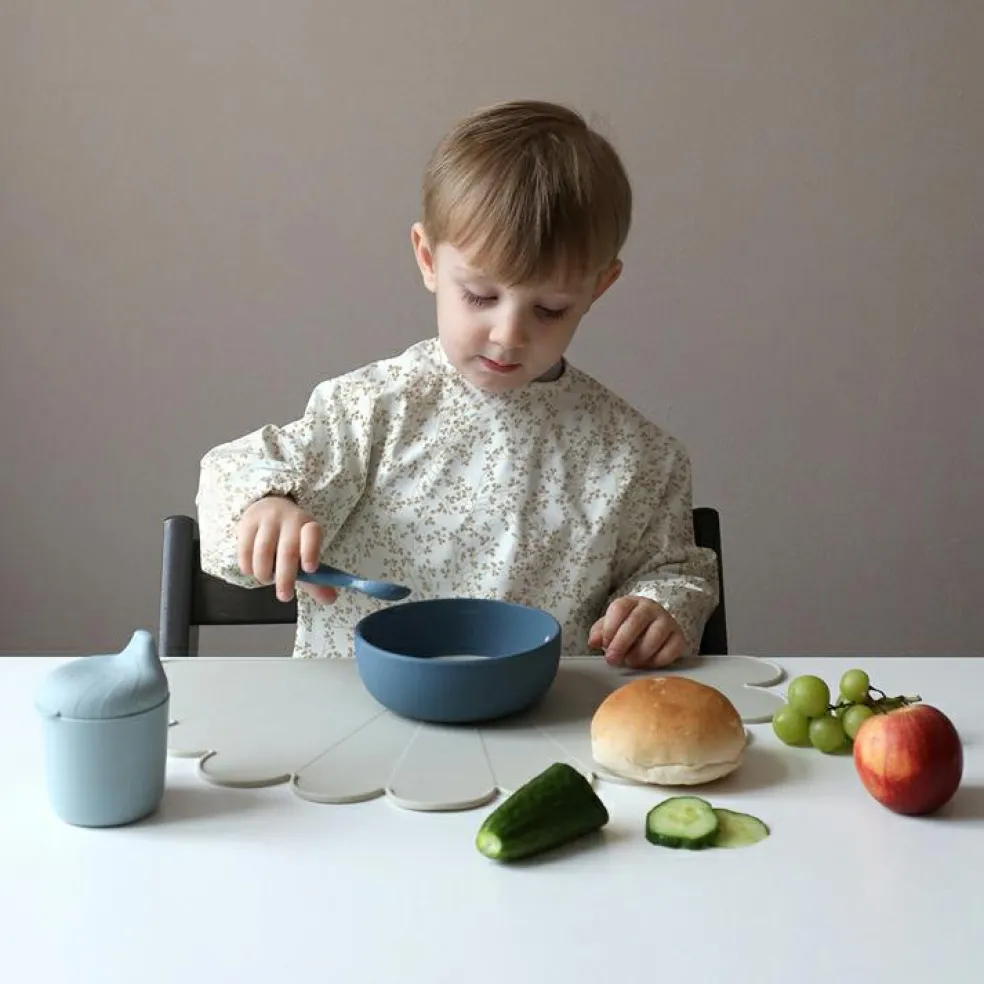 Bavoir à manches Lierre