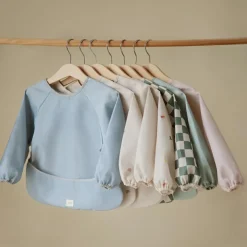 Bavoir à manches longues Blush (6-24 mois)