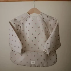 Bavoir à manches longues Cherries (6-24 mois)