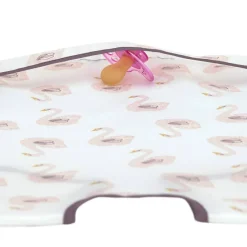 Bavoir à manches longues cygne Little Water