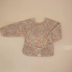 Bavoir à manches longues Pastel Blooms (6-24 mois)