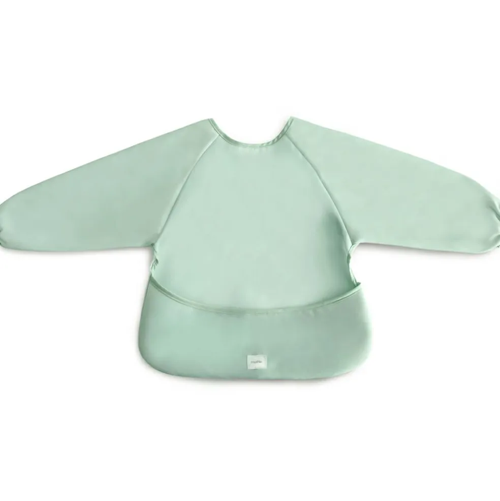 Bavoir à manches longues Roman Green (6-24 mois)