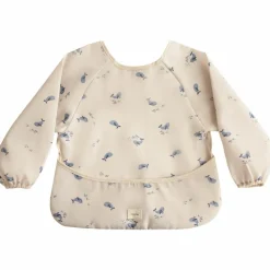 Bavoir à manches longues Whales (6-24 mois)