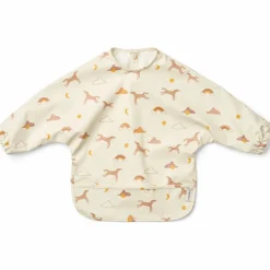 Bavoir à manches Merle Dream Ecru