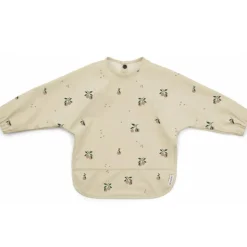 Bavoir à manches Merle Peach sea shell mix