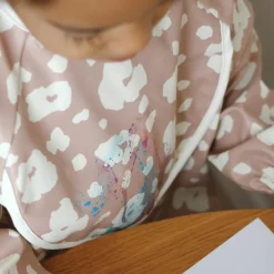 Bavoir à manches évolutif et 2 en 1 Savannah bloom