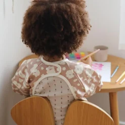 Bavoir à manches évolutif et 2 en 1 Savannah bloom