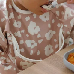 Bavoir à manches évolutif et 2 en 1 Savannah bloom