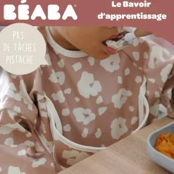 Bavoir à manches évolutif et 2 en 1 Savannah bloom