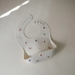 Bavoir à poche en silicone Circus