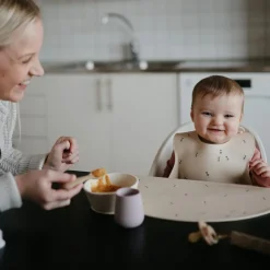 Bavoir à poche en silicone Bee