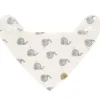 Bavoir bandana en coton bio baleine Little Water