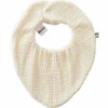 Bavoir bandana Soft bambou réversible mousse de lait