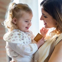 Bavoir Botton Fleurs