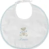 Bavoir de naissance Ours bleu (personnalisable)