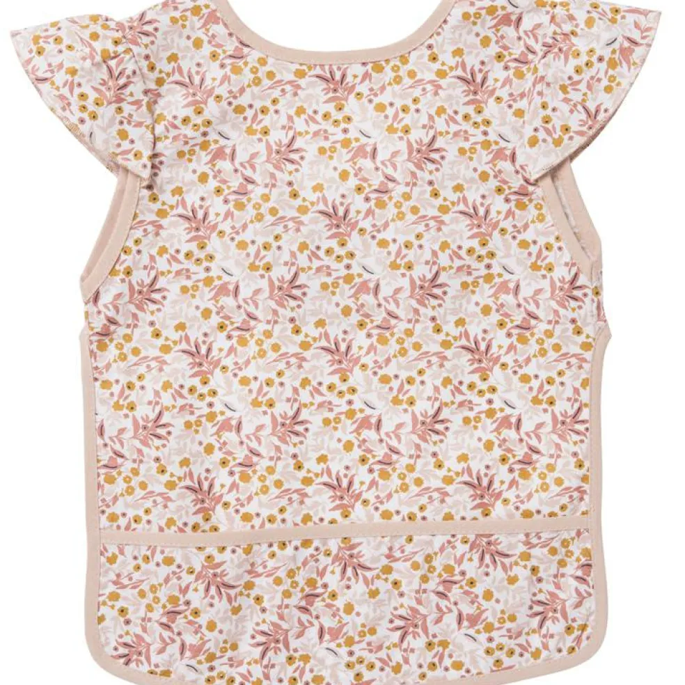 Bavoir intégral liberty marsala et ocre (6-24 mois)