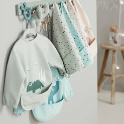 Bavoir manches avec poche Ozzo Rose