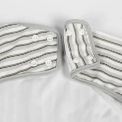 Bavoir manches longues Botton Bandes