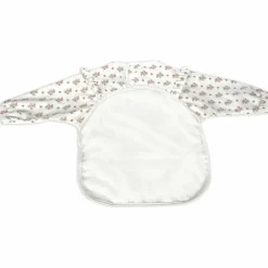 Bavoir manches longues Botton Fleurs