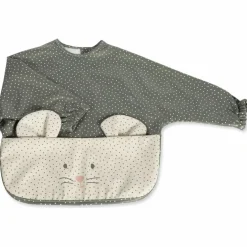 Bavoir manches longues Poppy Moss