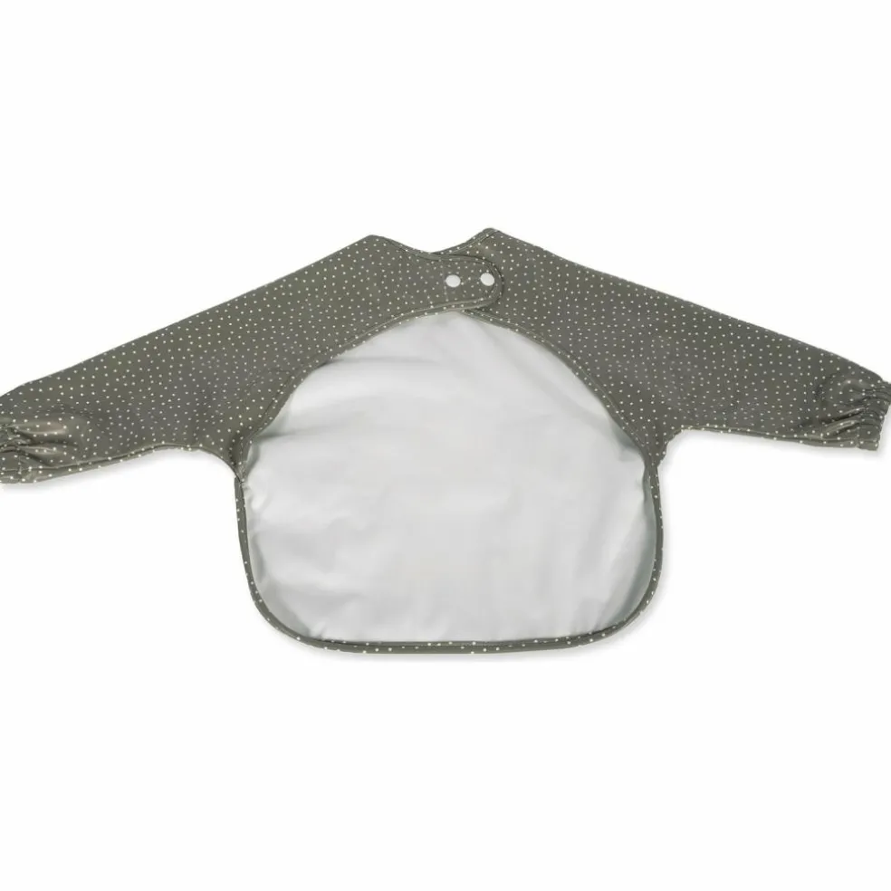 Bavoir manches longues Poppy Moss