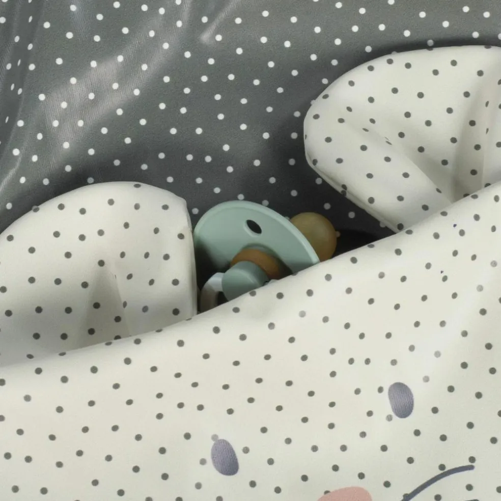 Bavoir manches longues Poppy Moss