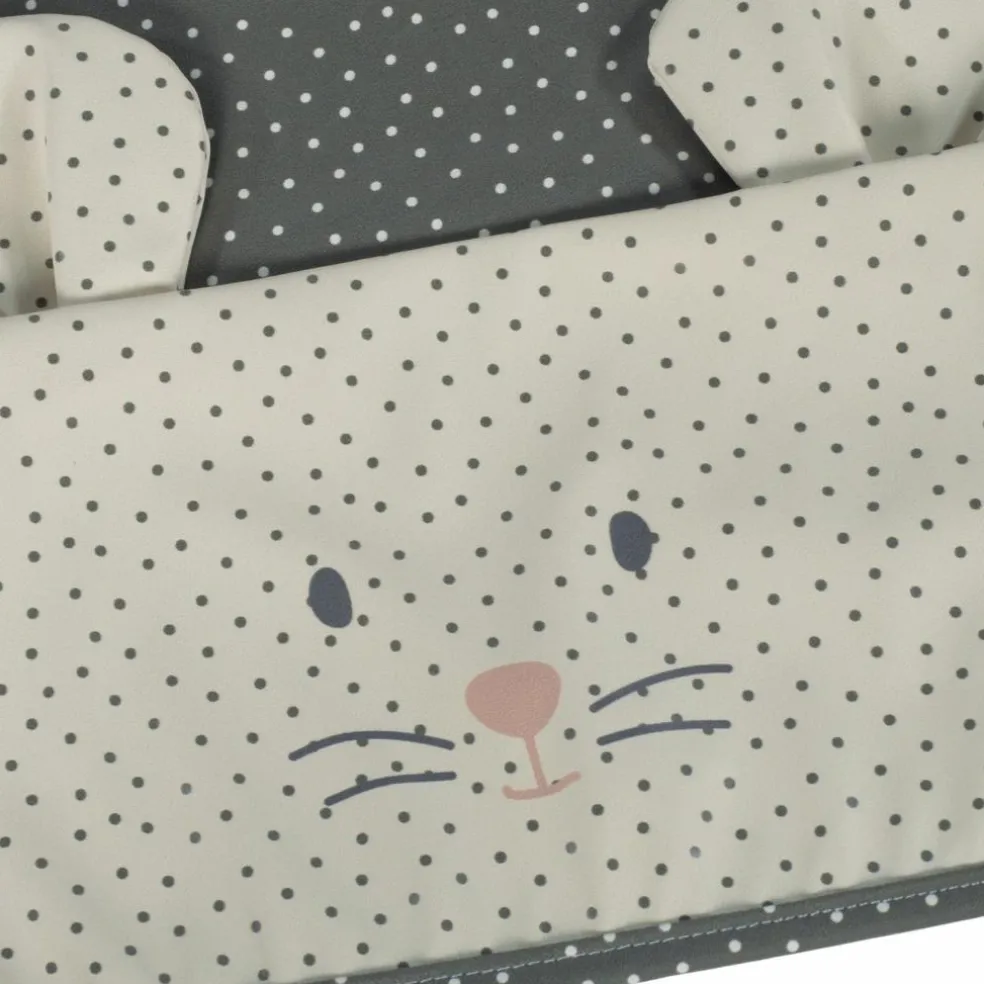 Bavoir manches longues Poppy Moss