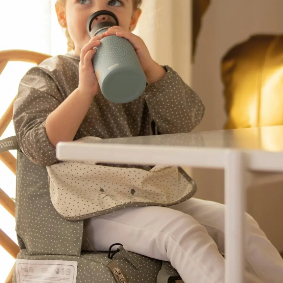 Bavoir manches longues Poppy Moss