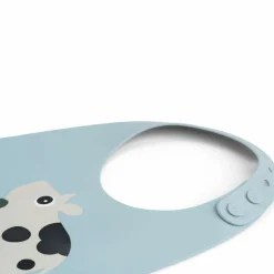 Bavoir silicone Dotti Bleu