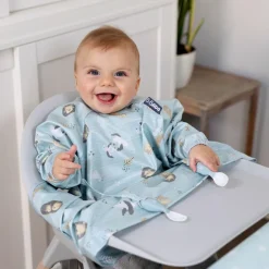 Bavoir tablier manches longues Artic (6-36 mois)