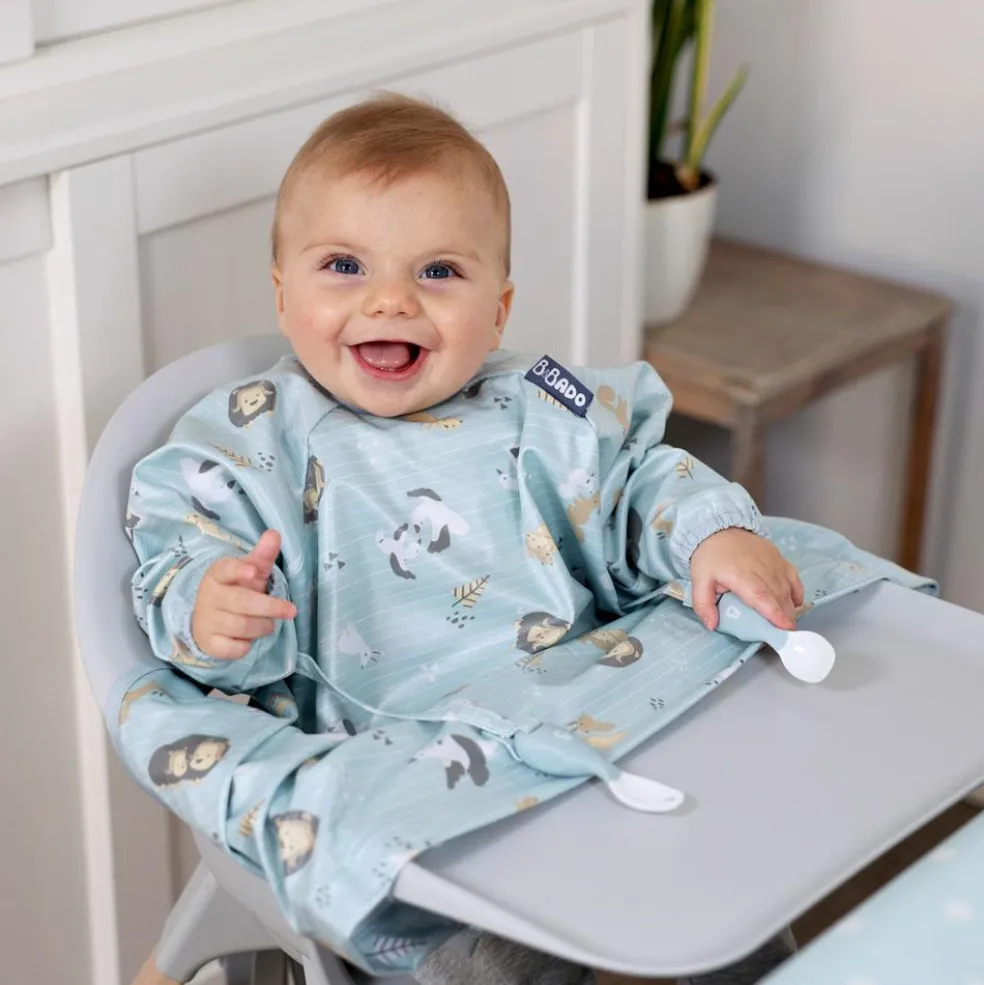 Bavoir tablier manches longues Artic (6-36 mois)