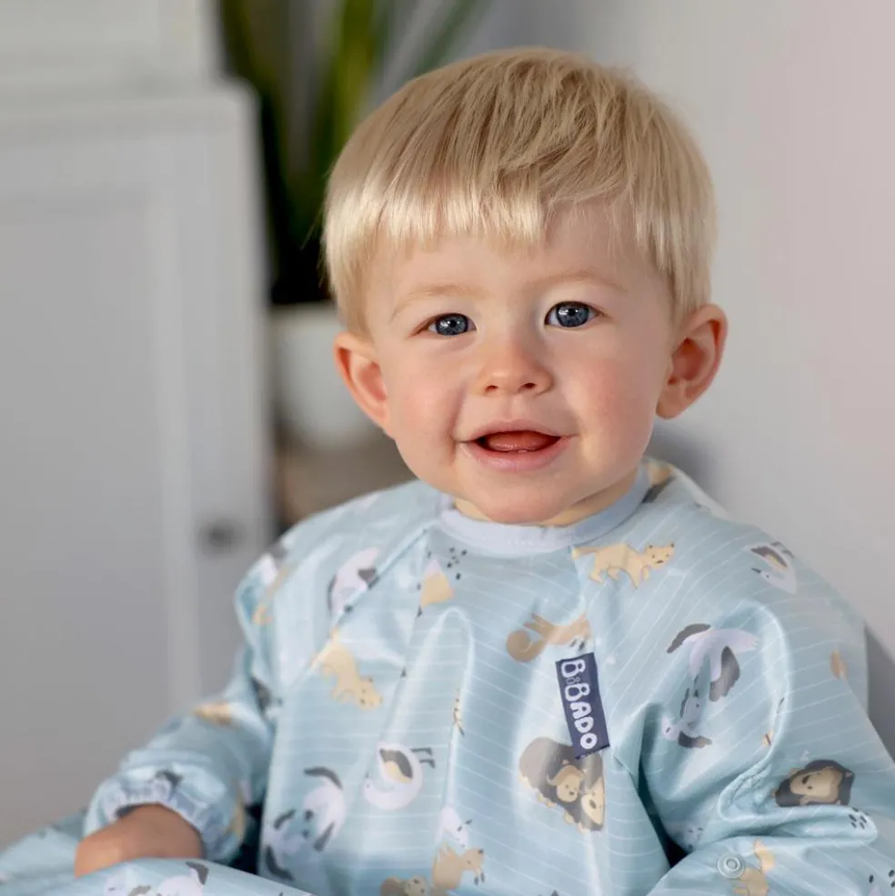 Bavoir tablier manches longues Artic (6-36 mois)