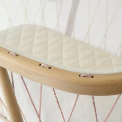 Berceau à bascule Kumi Mousse Bois de rose