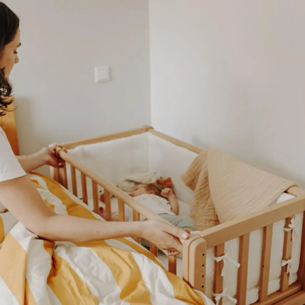 Berceau cododo Betty naturel brut (45 x 90 cm)