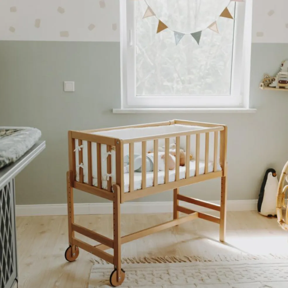 Berceau cododo Betty naturel brut (45 x 90 cm)